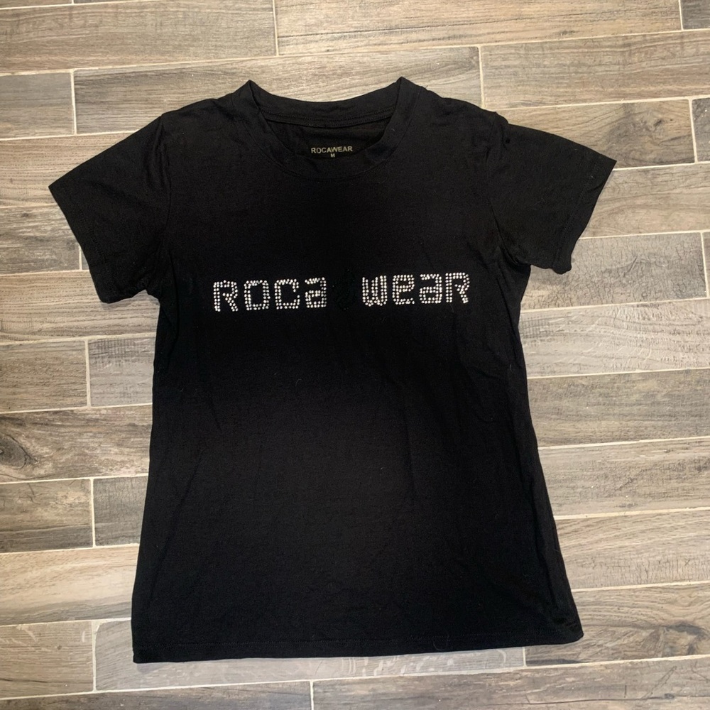 ❌SOLD❌Rocawear Rhinestone Logo Tee